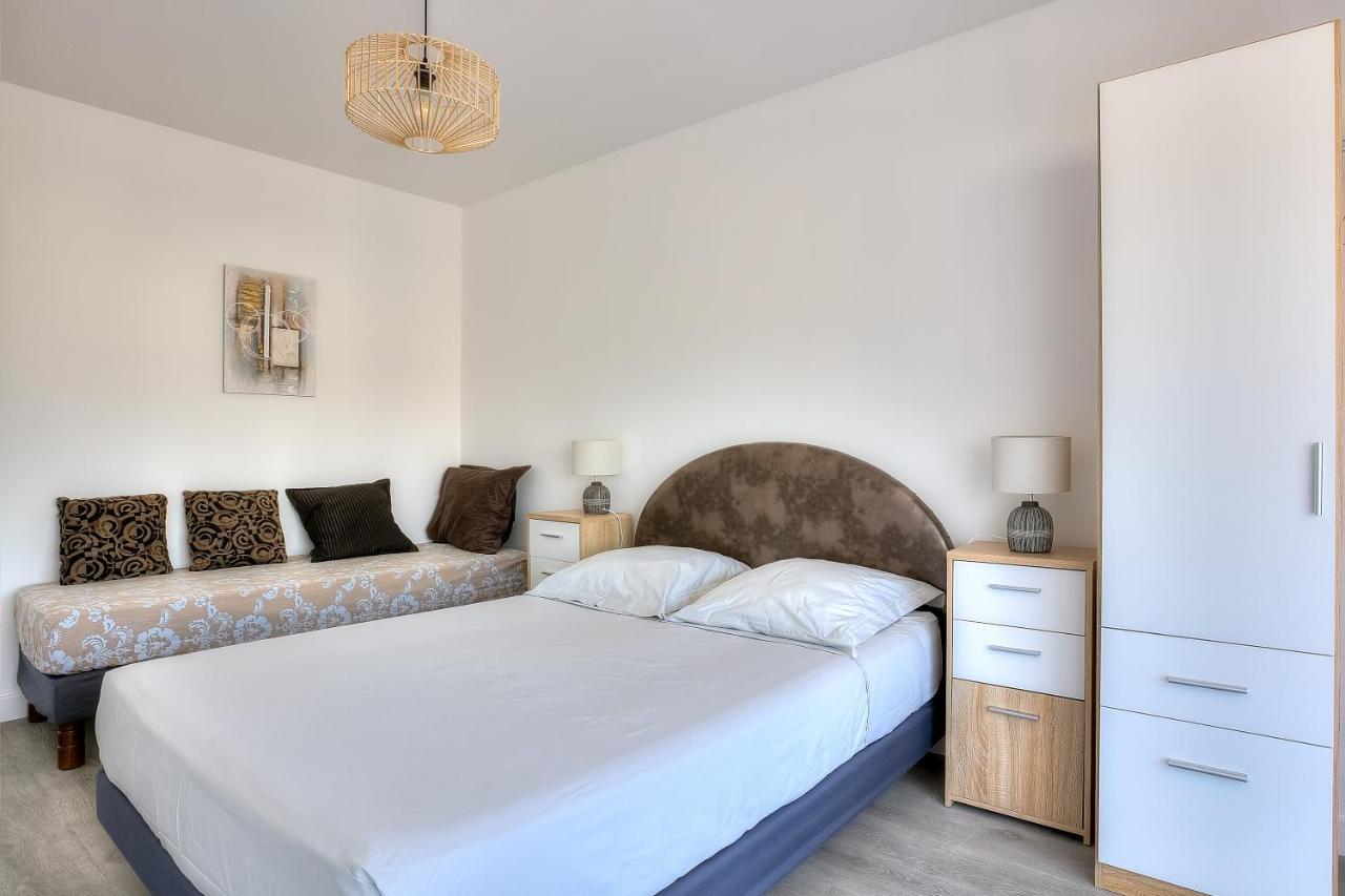Le Sun-Beach - Spacieux 3 Pieces Avec Parking A 400 M Des Plages De Juan-Les-Pins Exterior photo